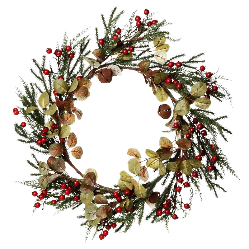 Download PNG image - Christmas Wreath Transparent Images PNG 