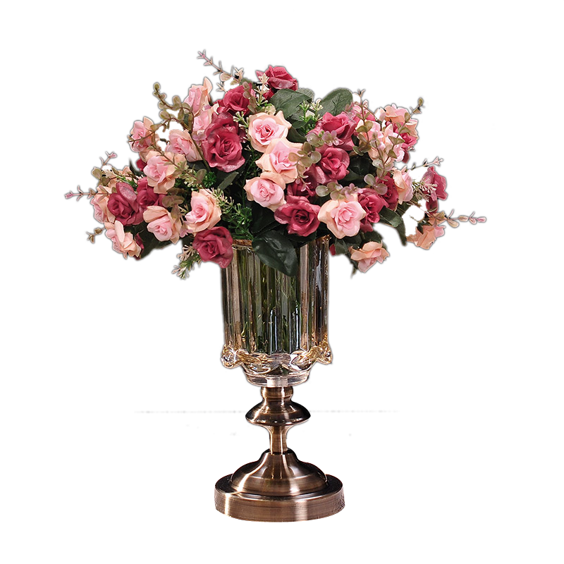 Download PNG image - Classical Flower Vase PNG Transparent Image 