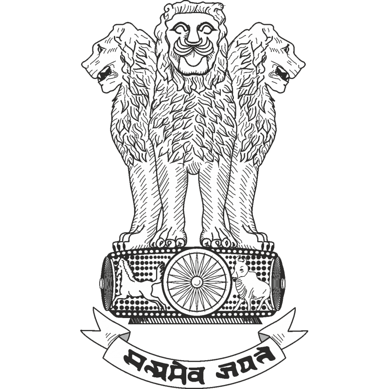 Download PNG image - Coat of Arms of India Transparent Background 