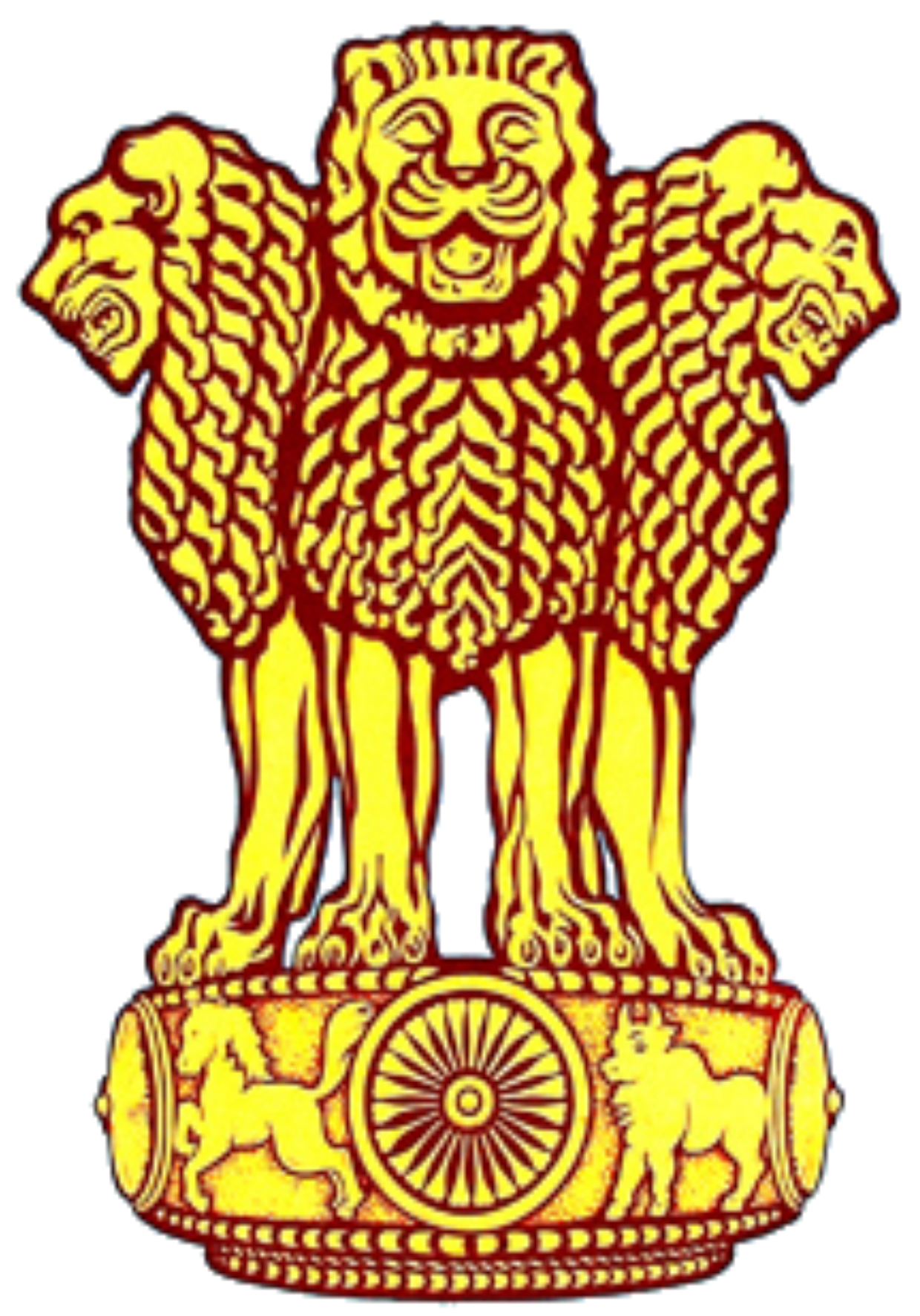 Download PNG image - Coat of Arms of India Transparent PNG 