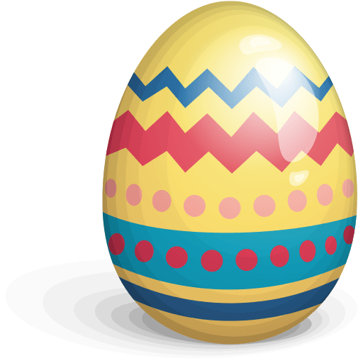 Download PNG image - Colorful Easter Eggs PNG Transparent Image 