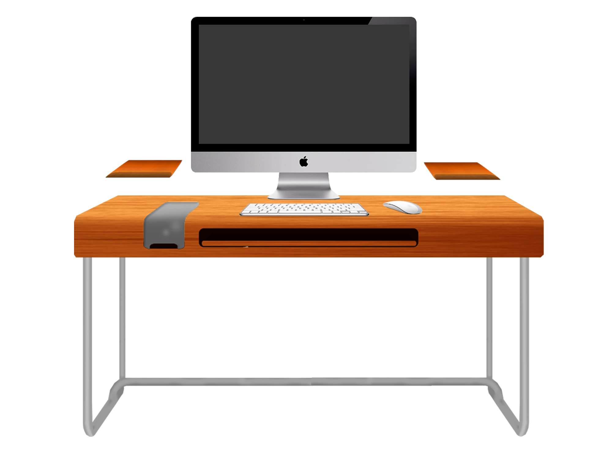 Download PNG image - Computer Desk PNG Clipart 