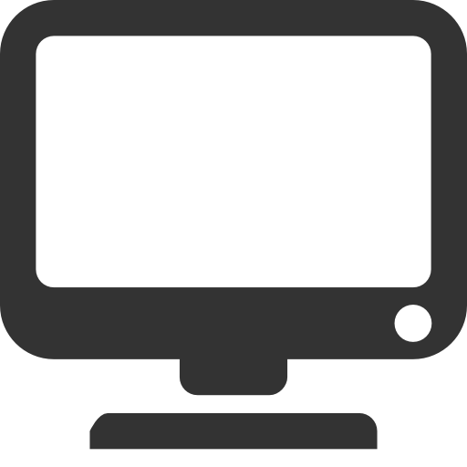 Download PNG image - Computer Monitor Icon PNG 