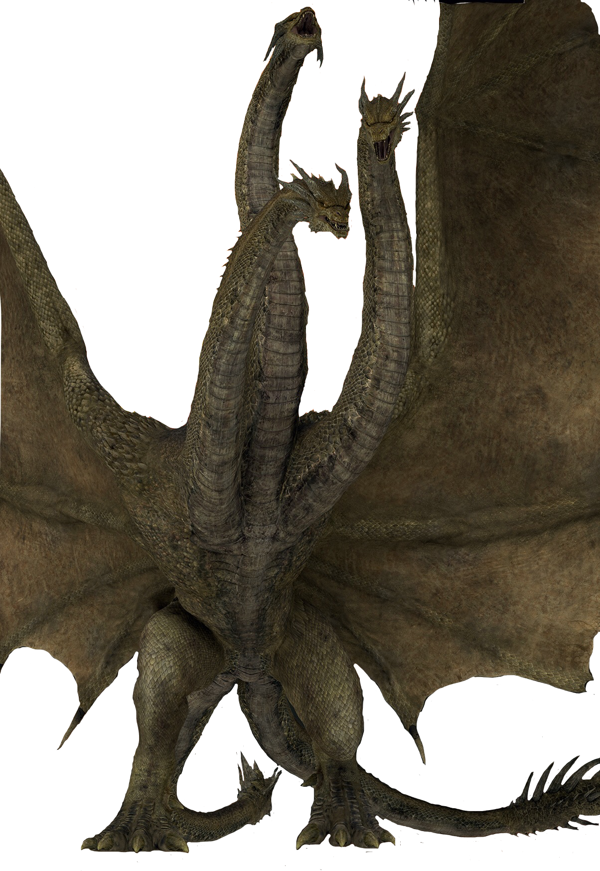 Download PNG image - Cretaceous King Ghidorah Transparent PNG 