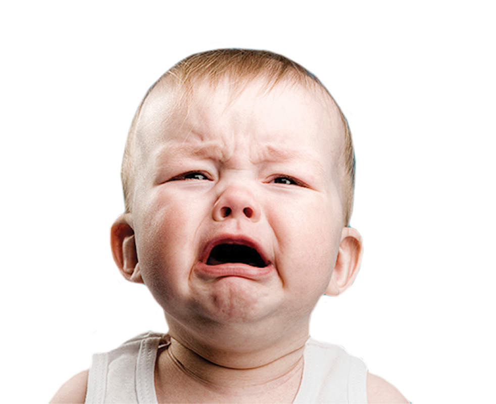 Download PNG image - Crying Baby PNG File 