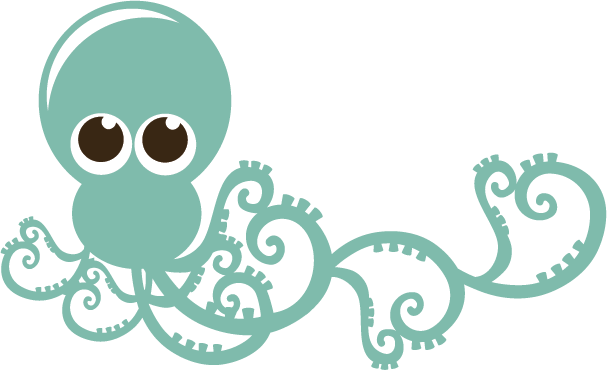 Download PNG image - Cute Octopus PNG HD 