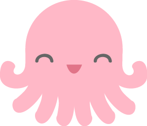 Download PNG image - Cute Octopus PNG Photo 