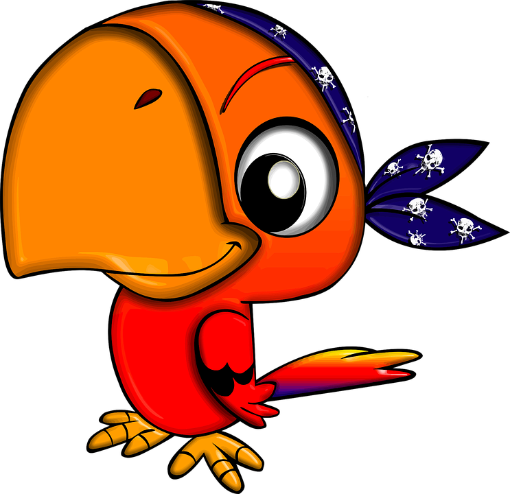 Download PNG image - Cute Parrot PNG File 