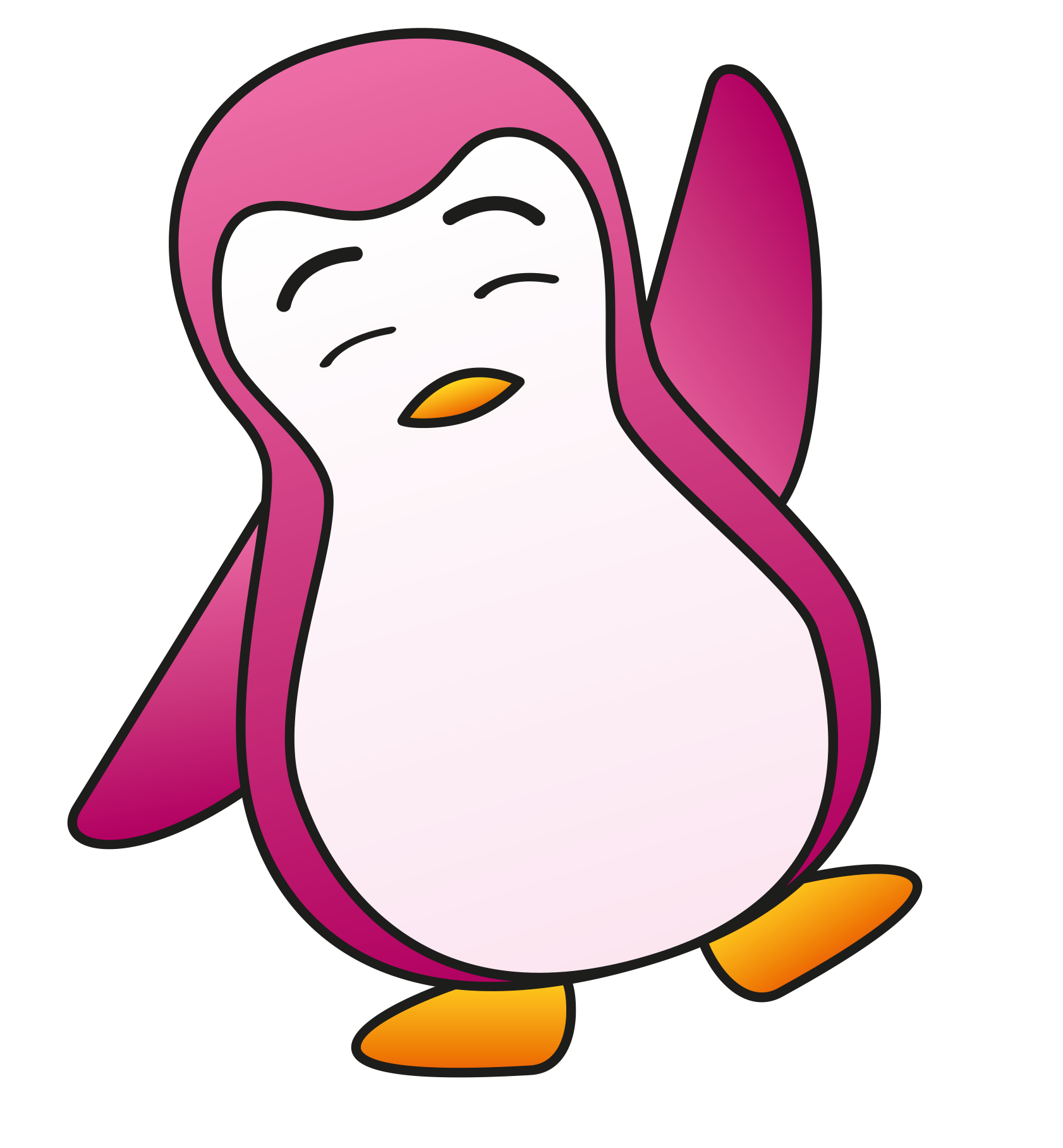 Download PNG image - Cute Penguin PNG Pic 