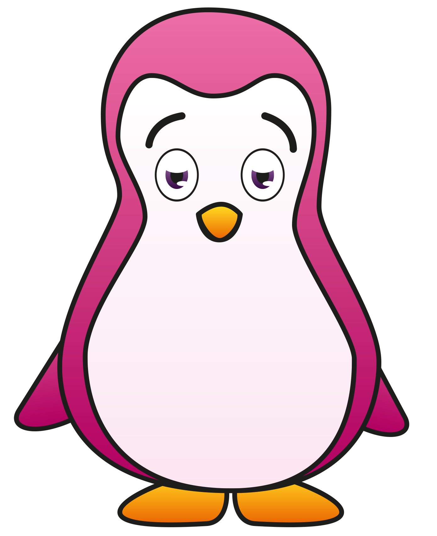 Download PNG image - Cute Penguin Transparent PNG 