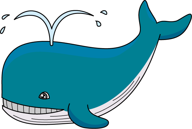 Download PNG image - Cute Whale PNG Transparent Image 