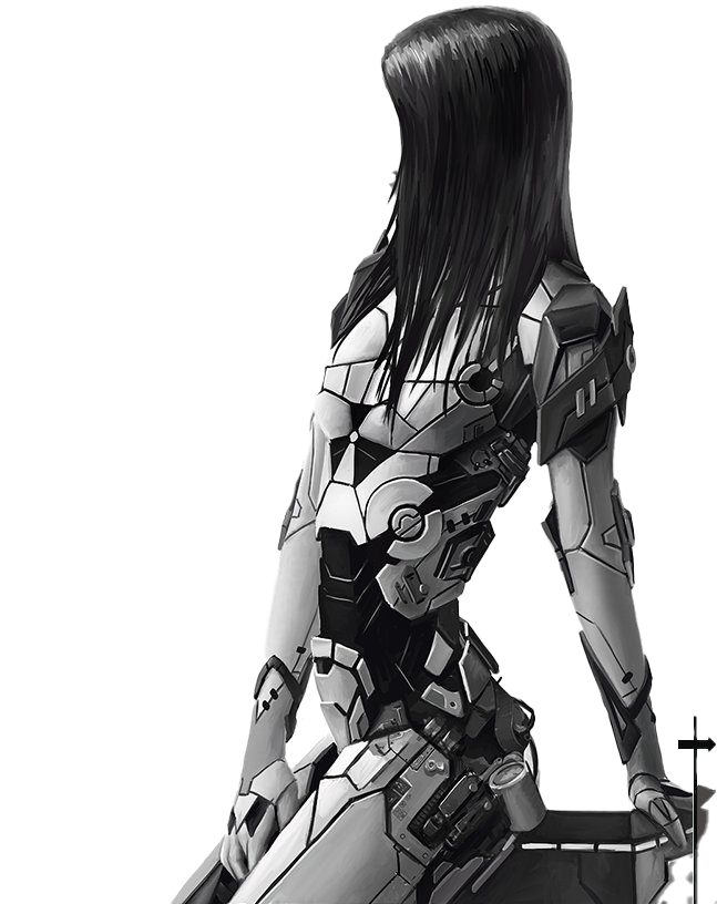 Download PNG image - Cyberpunk Sci-Fi Art PNG Pic 