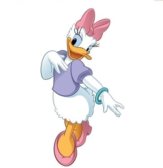 Download PNG image - Daisy Duck PNG Clipart 