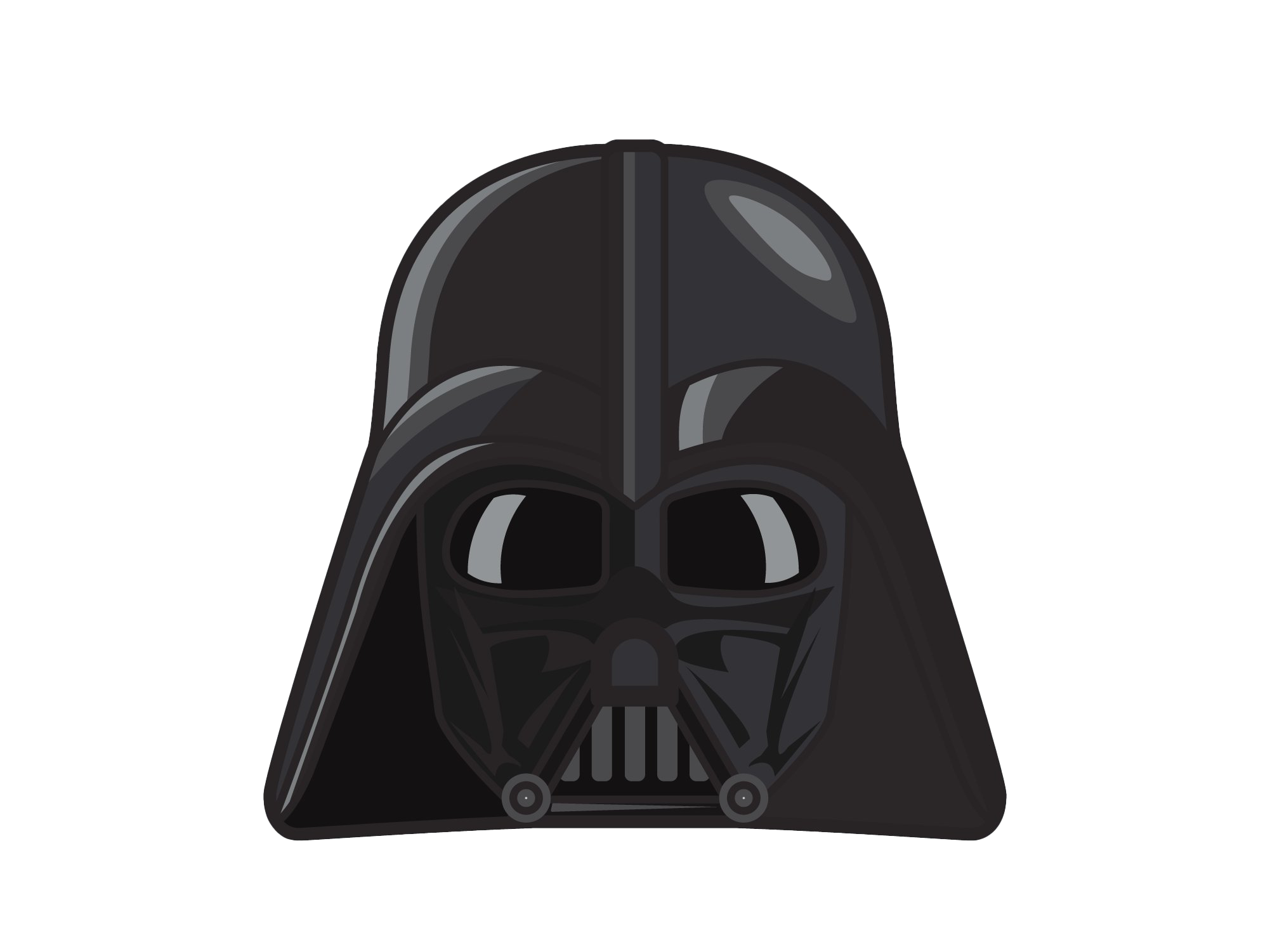 Darth Vader Helmet PNG Pic.