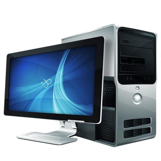 Download PNG image - Desktop Computer PNG 