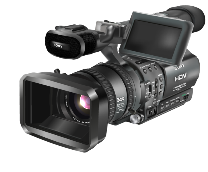 Download PNG image - Digital Video Camera PNG Clipart 