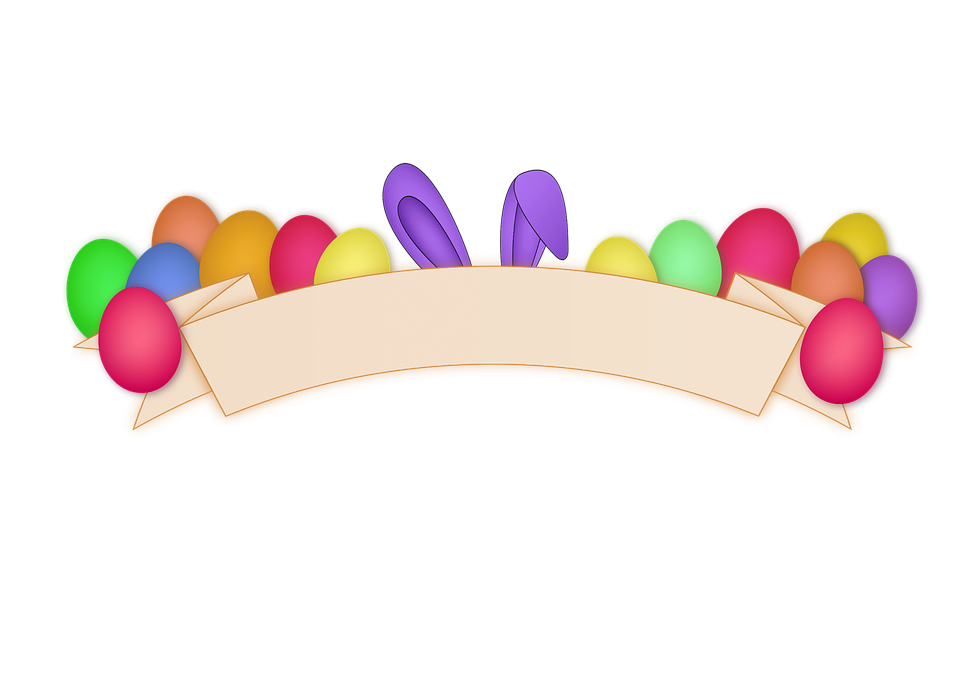 Download PNG image - Easter Banner PNG Photos 