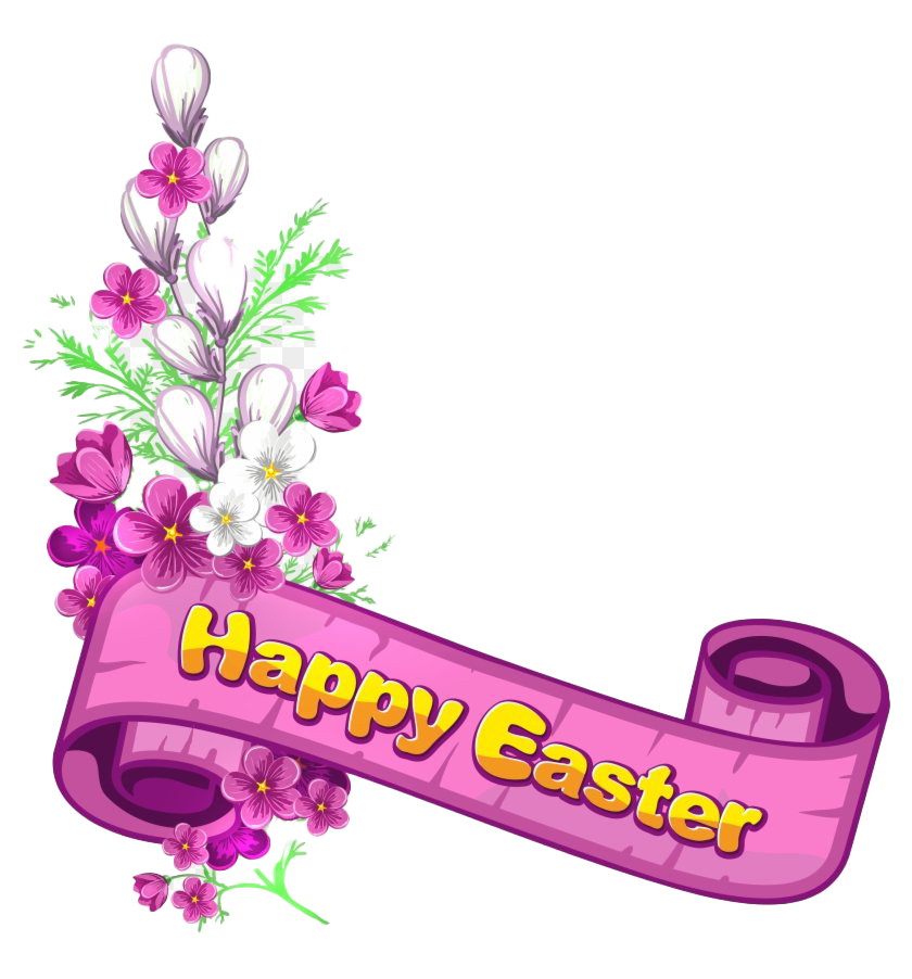 Download PNG image - Easter Banner PNG Transparent Image 