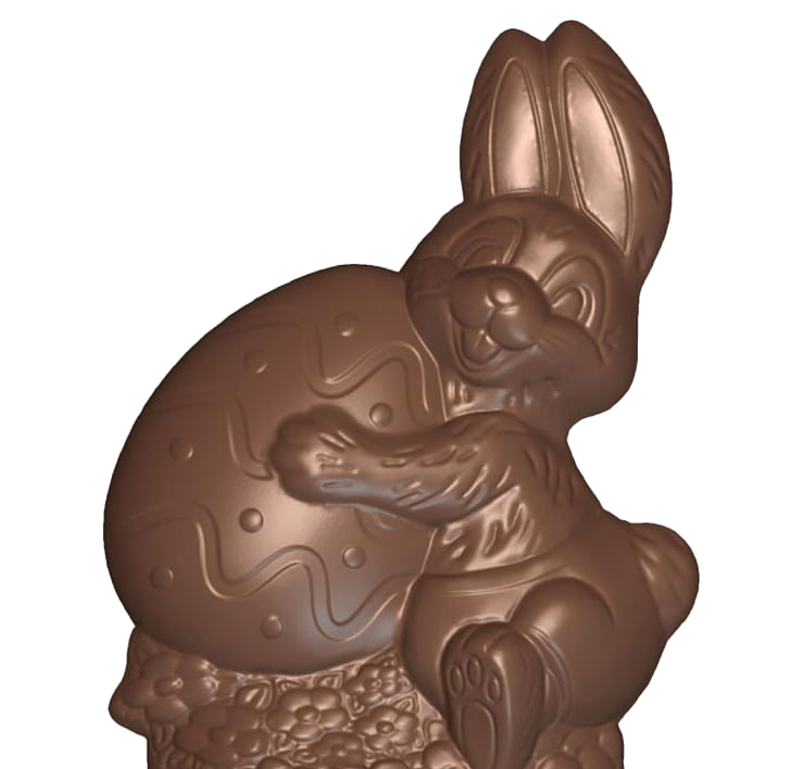 Download PNG image - Easter Bunny Chocolate Download PNG Image 