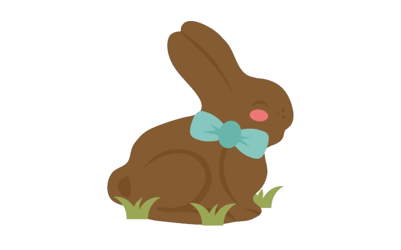 Download PNG image - Easter Bunny Chocolate PNG File 