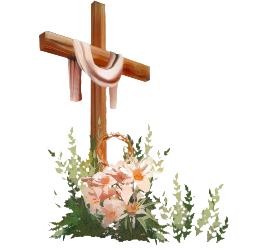 Download PNG image - Easter Christian Cross PNG HD 