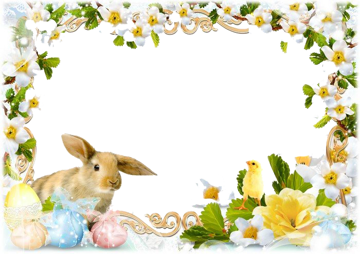 Download PNG image - Easter Frame PNG File 