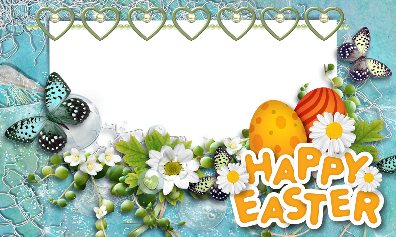 Download PNG image - Easter Frame Transparent Images PNG 