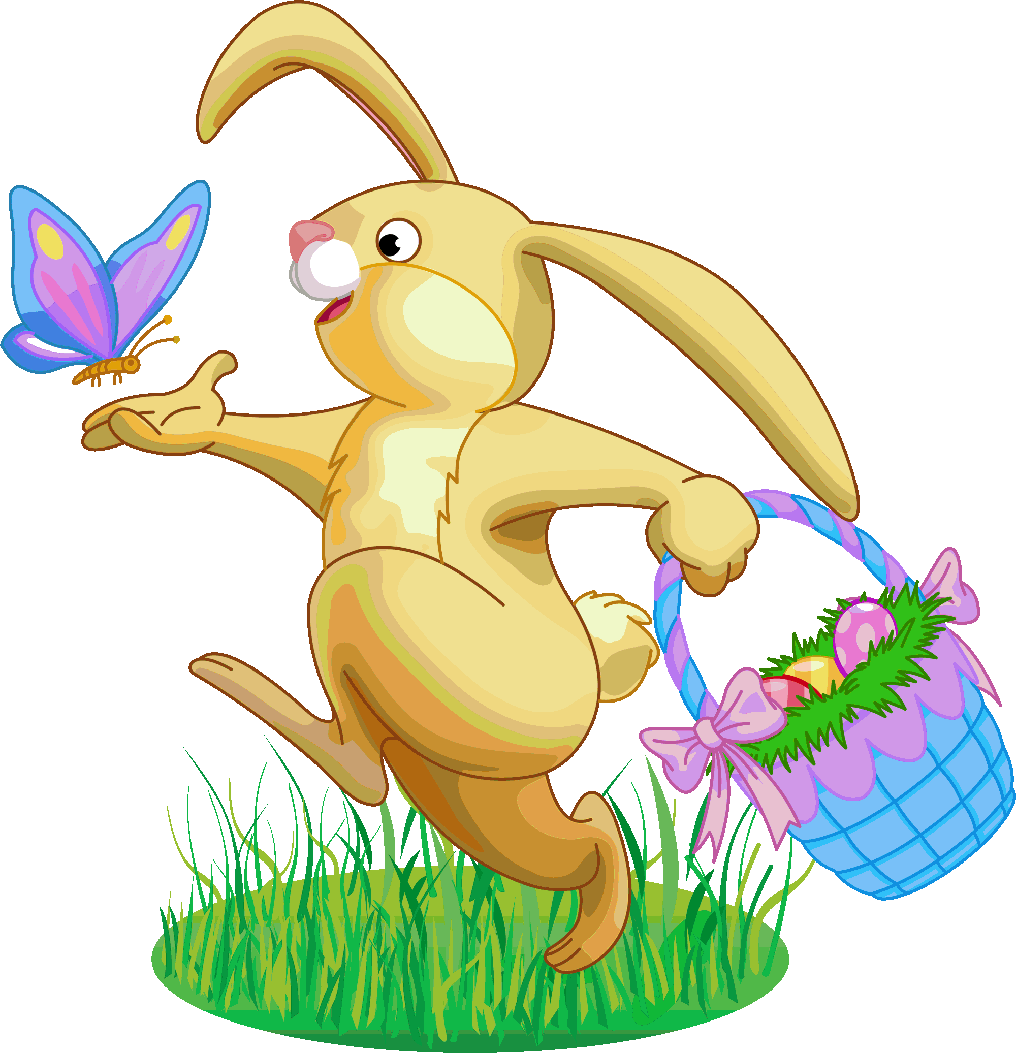 Download PNG image - Easter Rabbit PNG Clipart 