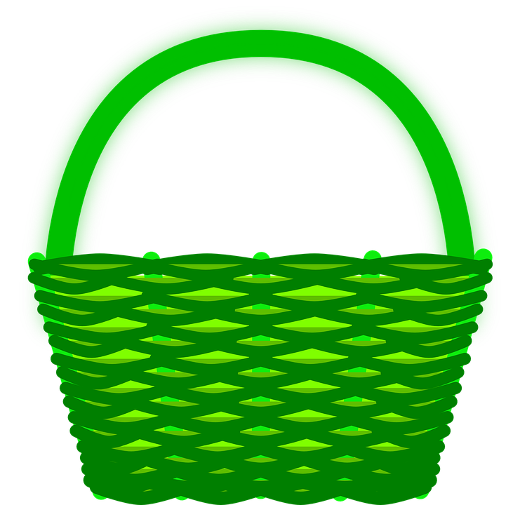 Download PNG image - Empty Easter Basket PNG Clipart 