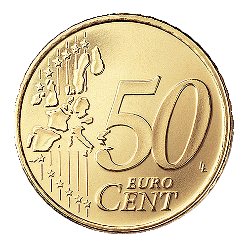Download PNG image - Euro Coin PNG Image 