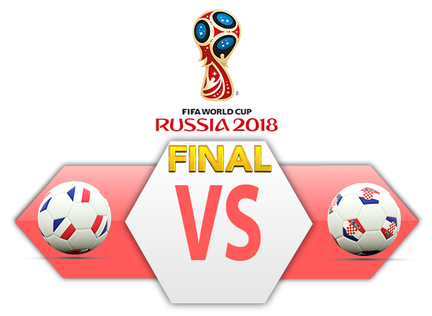 Download PNG image - FIFA World Cup 2018 Final Match France VS Croatia PNG Clipart 