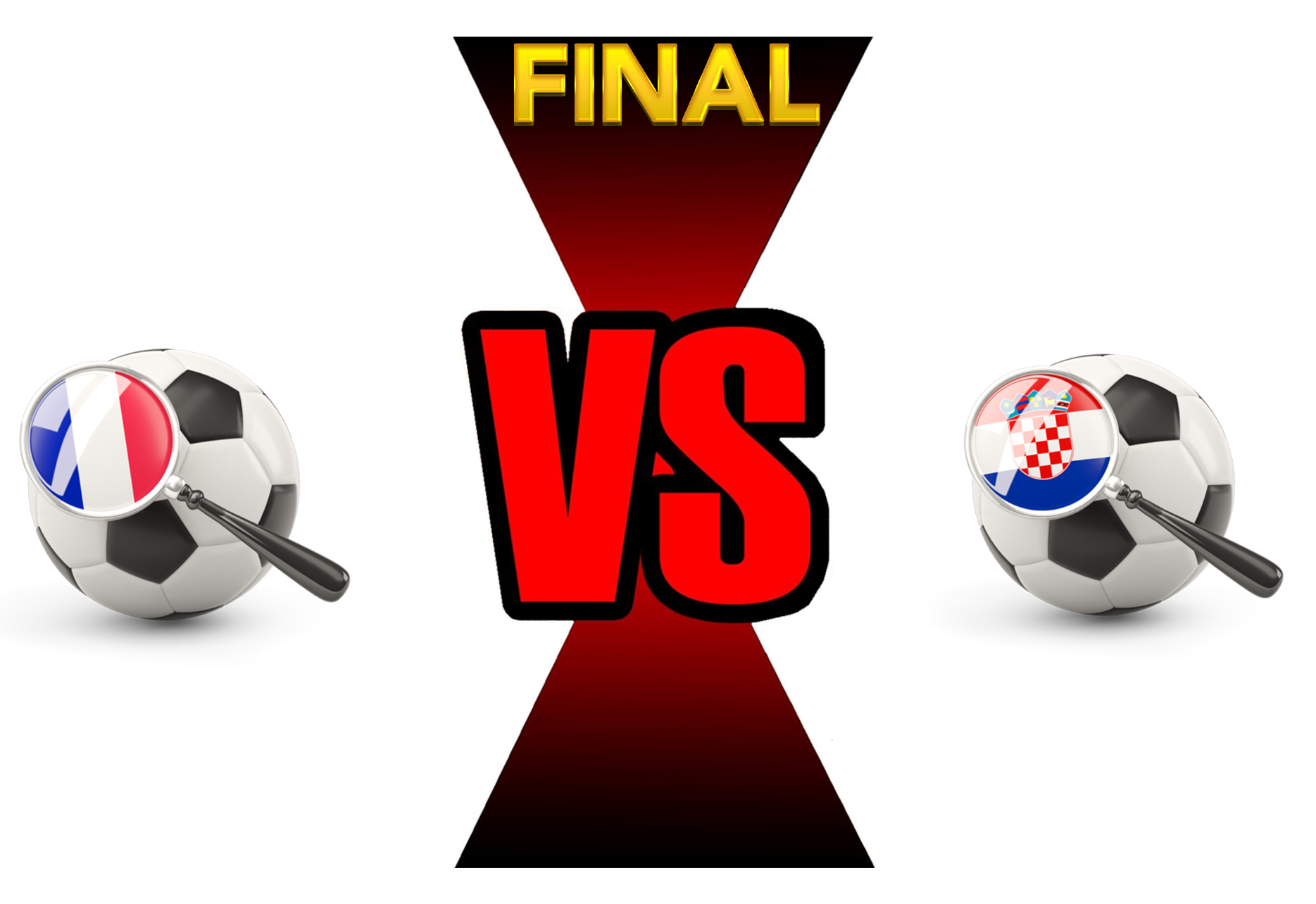 Download PNG image - FIFA World Cup 2018 Final Match France VS Croatia PNG Image 
