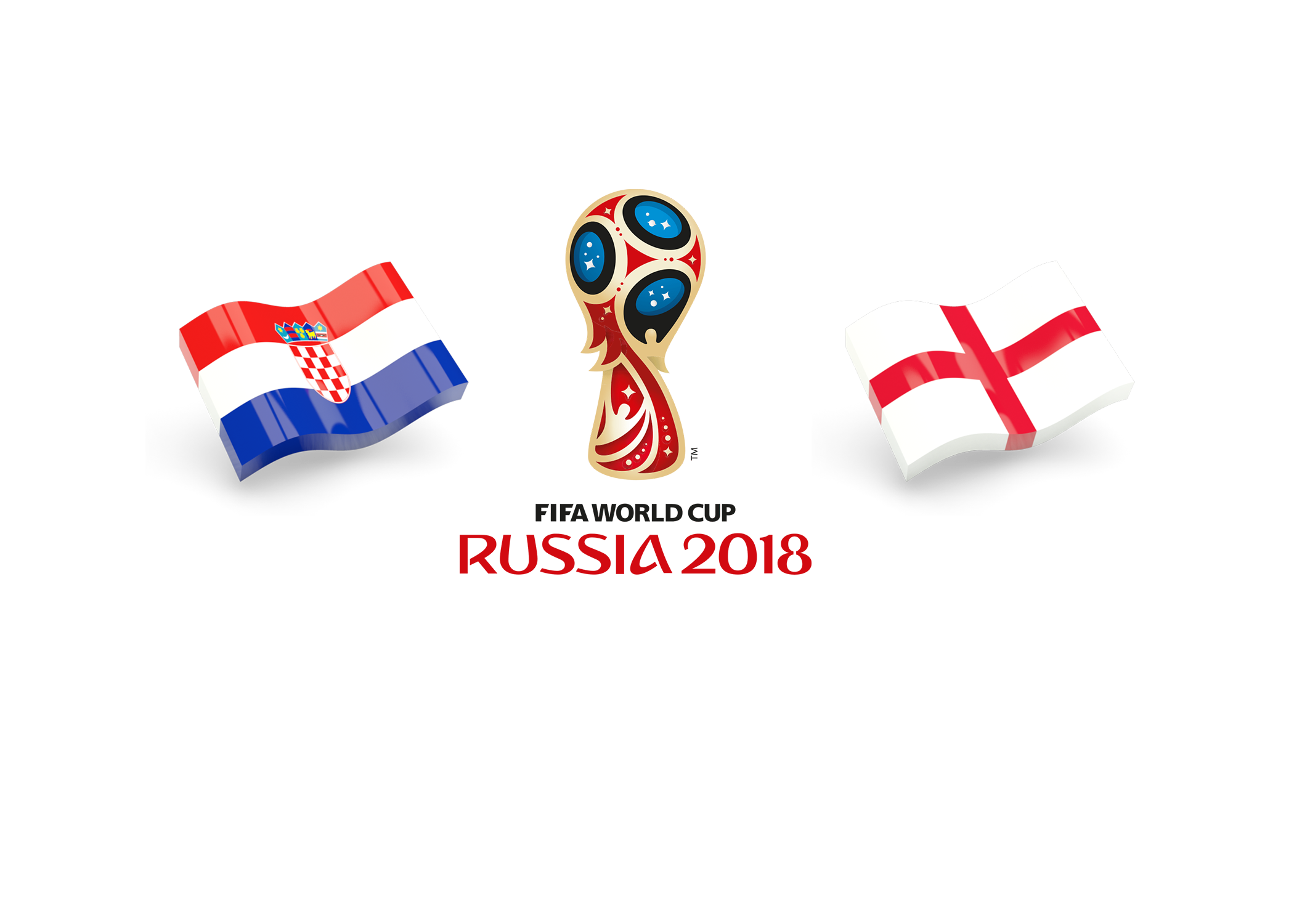 Download PNG image - FIFA World Cup 2018 Semi-Finals Croatia VS England PNG Photos 