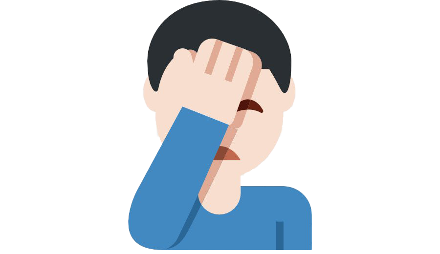 Download PNG image - Facepalm Boy PNG Clipart 
