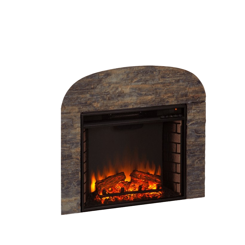 Download PNG image - Fireplace PNG File 