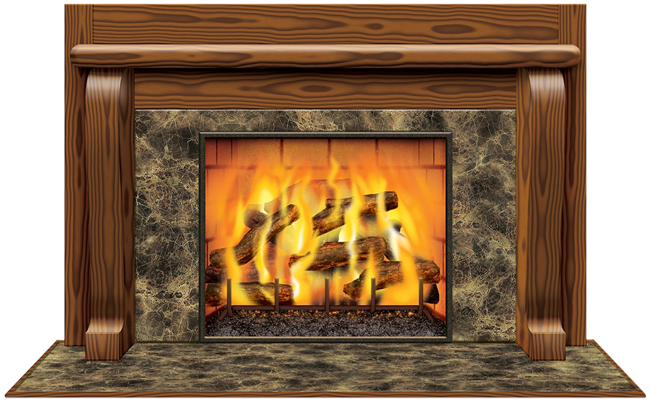 Download PNG image - Fireplace PNG Free Download 