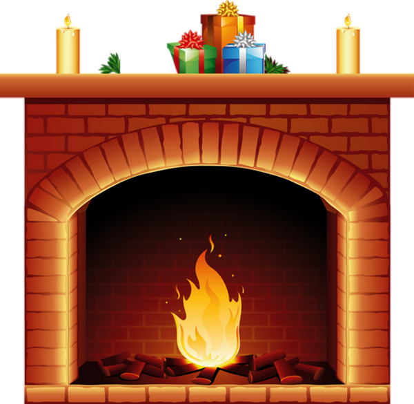 Download PNG image - Fireplace Transparent Background 