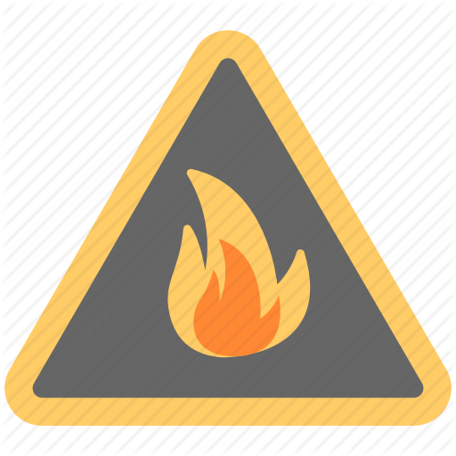 Download PNG image - Flammable Sign PNG Photos 