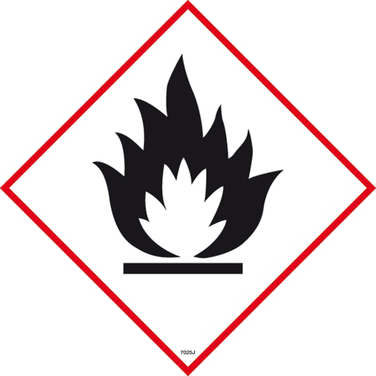 Download PNG image - Flammable Sign Transparent PNG 