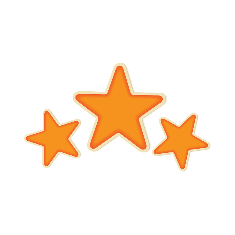 Download PNG image - Floating Stars PNG Clipart 