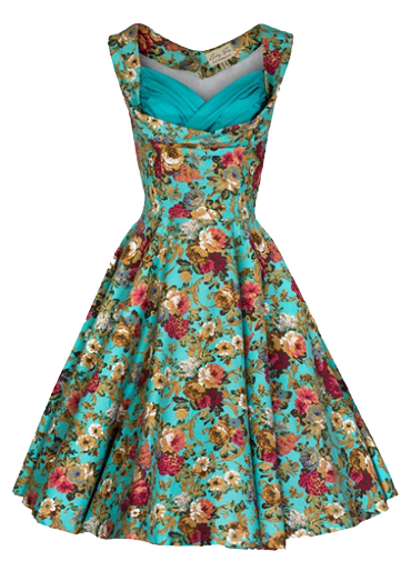 Download PNG image - Floral Dress PNG Pic 