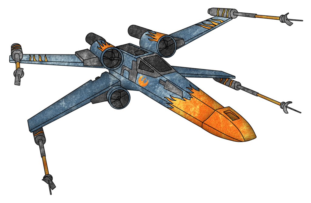 Download PNG image - Force Awakens X-Wing Starfighter PNG Free Download 