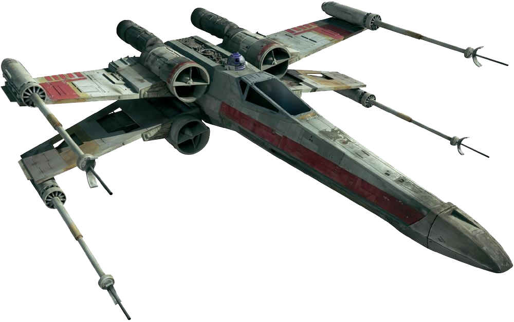 Download PNG image - Force Awakens X-Wing Starfighter PNG Image 