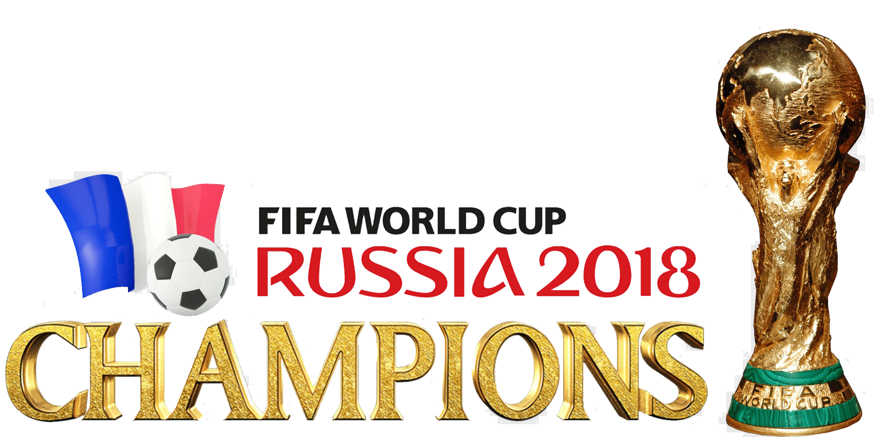 Download PNG image - France Won FIFA World Cup 2018 PNG 