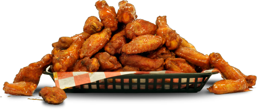 Download PNG image - Fried Chicken Wings Background PNG 