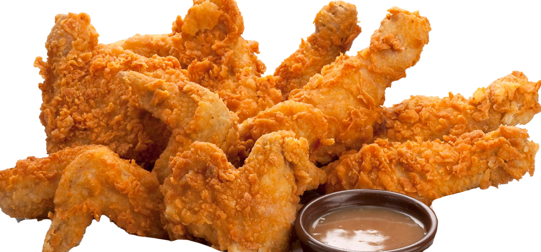 Fried Chicken Wings PNG Clipart