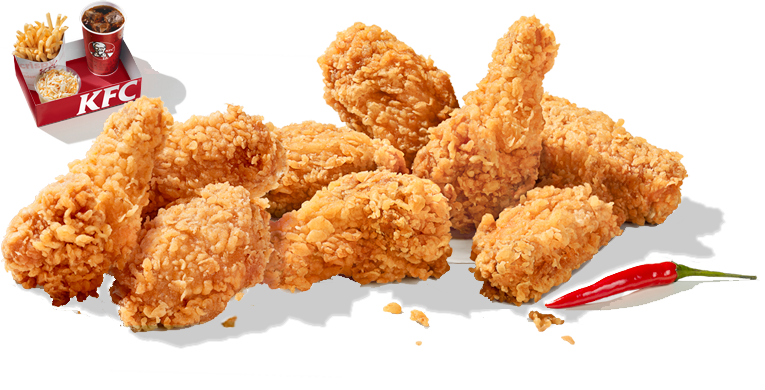 Download PNG image - Fried Chicken Wings PNG Pic 