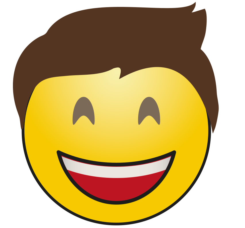 Download PNG image - Funny Boy Emoji PNG File 