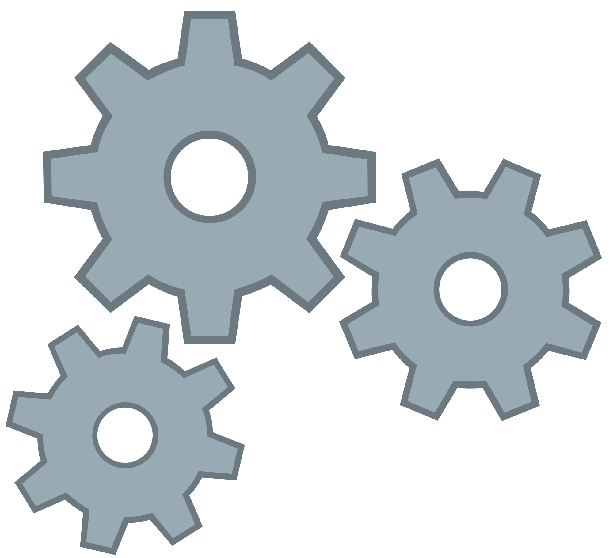 Download PNG image - Gears PNG Picture 
