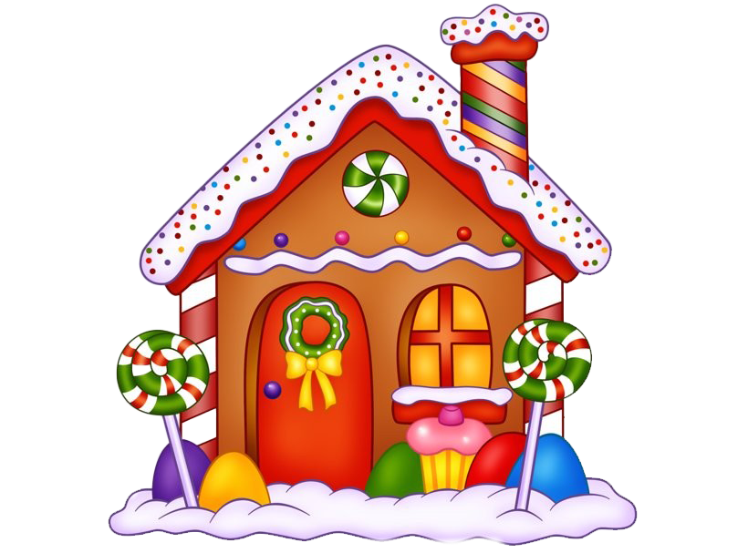 Download PNG image - Gingerbread House PNG Picture 